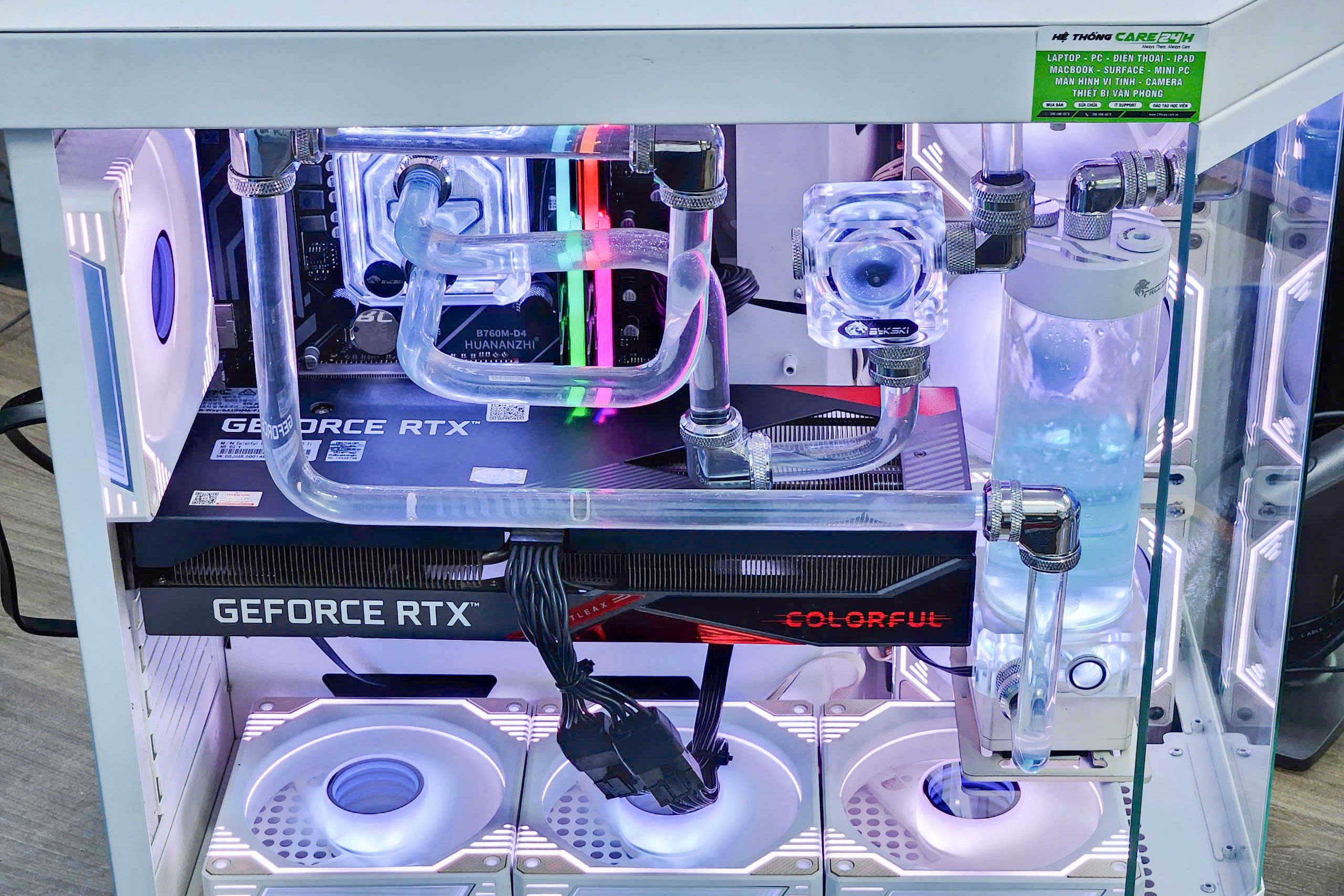 BÙNG NỔ XU HƯỚNG PC GAMING TẢN NHIỆT NƯỚC CUSTOM: KHI ĐAM MÊ GIAO THOA VỚI NGHỆ THUẬT VÀ HIỆU NĂNG
